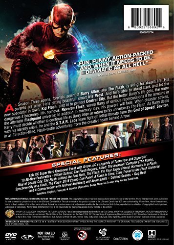 The Flash/Season 3@DVD@NR