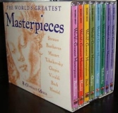 Strauss Beethoven Mozart Tchaikovsky Chopin Vivald The World's Greatest Masterpieces 8 Cds (strauss 