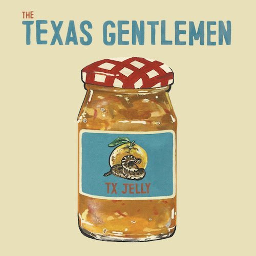 The Texas Gentlemen/TX Jelly@150 Gram, Marmalade Orange Vinyl, Includes Download