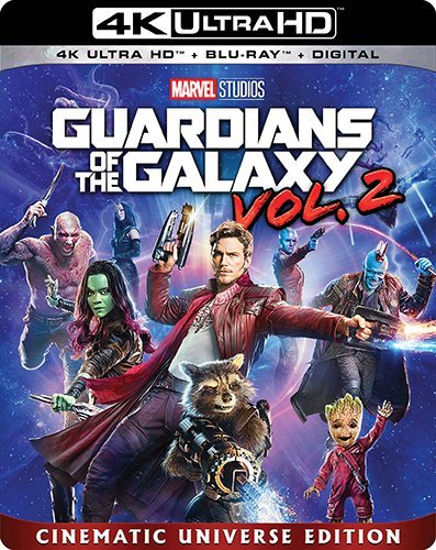 Guardians of the Galaxy Vol.2/Chris Pratt, Zoe Saldaña, and Dave Bautista@PG-13@4K Ultra HD/Blu-ray