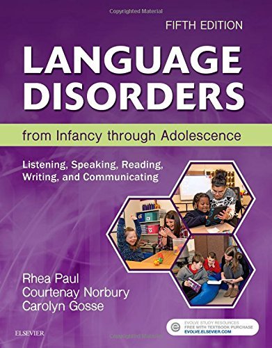 Rhea Paul Language Disorders From Infancy Through Adolescenc Listening Speaking Reading Writing And Commun 0005 Edition; 