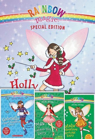 Rainbow Magic Christmas Fairies Set Of 4 With Glit 