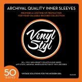 Vinyl Styl/Archive Quality Inner Record Sleeve@Sold in a package of 50 inner sleeves.