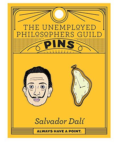 Enamel Pin Set/Salvador Dali + Melting Watch