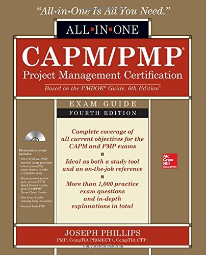 Joseph Phillips Capm Pmp Project Management Certification All In O 0004 Edition; 