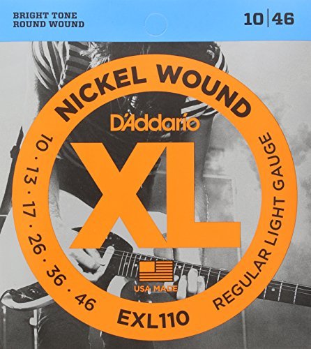 D'Addario Exl110 Nickel Elec G/D'Addario Exl110 Nickel Elec G