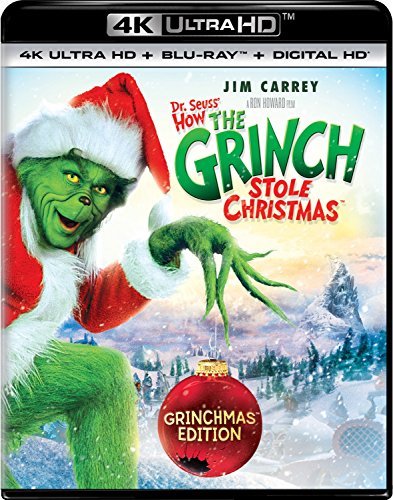 How The Grinch Stole Christmas (2000)/Carrey/Tambor/Baranski/Momsen@4KUHD@PG