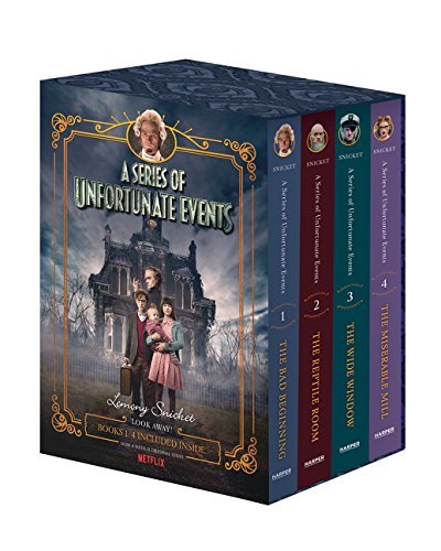 Lemony Snicket A Series Of Unfortunate Events #1 4 Netflix Tie In 