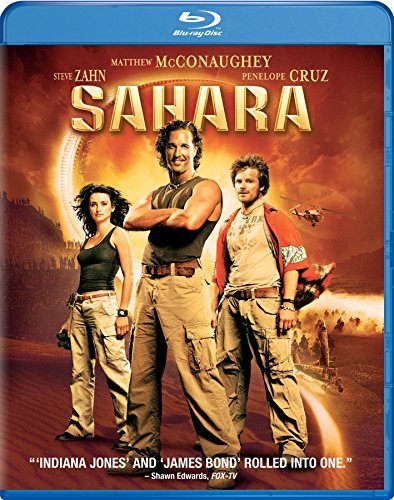 Sahara (2005)/Mcconaughey/Zahn/Cruz@Blu-Ray@PG13