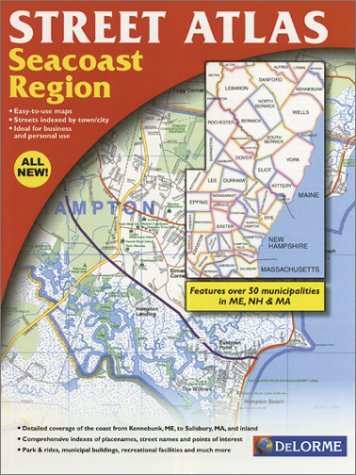 Delorme Mapping Company Seacoast Region Street Atlas 
