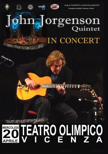 John Jorgenson/In Concert-Teatro Olympico Vin@2 Dvd
