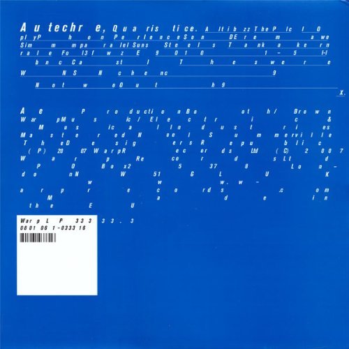 Autechre/Quaristice@2 Lp Set