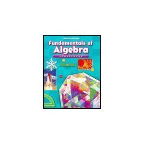 Mcdonnell Fundamentals Of Algebra 