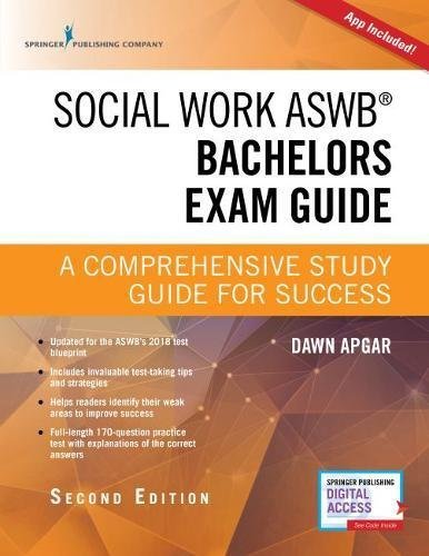 Dawn Apgar Social Work Aswb Bachelors Exam Guide A Comprehensive Study Guide For Success (book + D 0002 Edition; 