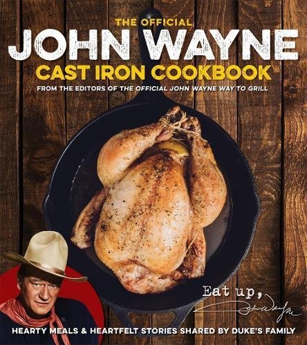 Media Lab Books John Wayne Cast Iron Official Cookbook 