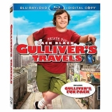 Gulliver's Travels Blu Ray DVD Combo Jack Black 