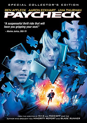Paycheck/Affleck/Eckhart/Thurman@DVD@PG13