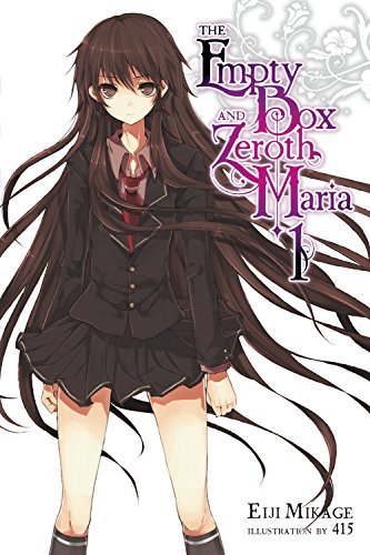 Eiji Mikage The Empty Box And Zeroth Maria Vol. 1 (light Nove 