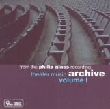 P. Glass Theater Music Philip Glass Rec 