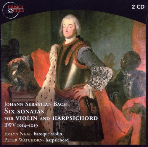Johann Sebastian Bach/Six Sonatas For Vn/Hpd@Ngai*emlyn (Vn)/Watchorn (Hpd)