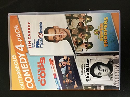 Let's Be Cops/Me, Myself & Irene/Sitter/Super Troopers/Outrageous Comedy 4-Pack