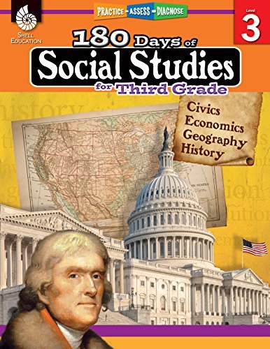 Terri Mcnamara 180 Days(tm) Social Studies For Third Grade Practice Assess Diagnose 