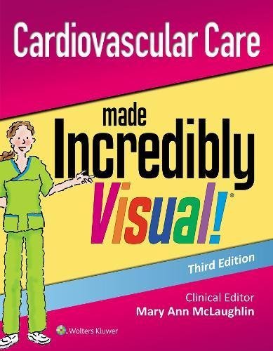 Lippincott Williams & Wilkins Cardiovascular Care Made Incredibly Visual! 0003 Edition; 