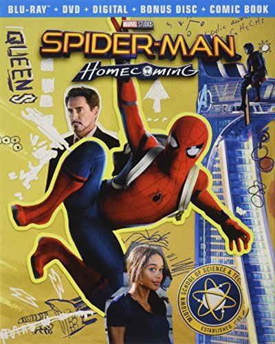 Spider-Man: Homecoming/Holland/Keaton/Downey Jr.@Comic Book & Bonus Content