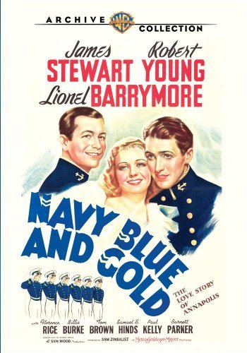 Navy Blue & Gold Young Stewart Rice Bw DVD R Nr 