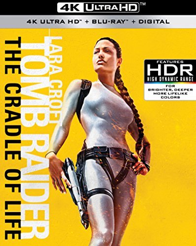 Lara Croft Tomb Raider: Cradle Of Life/Jolie/Butler/Hounsou@4KHD@PG13
