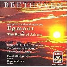 New York Choral Artists Orchestra Of St. Luke's De Beethoven Complete Incidental Music To Egmont Op 