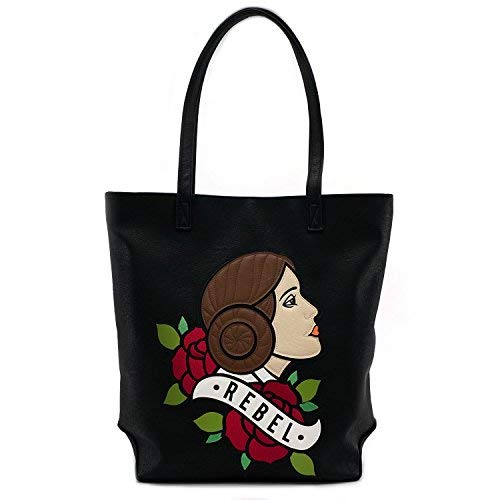 Loungefly Star Wars:/Princess Leia Tattoo Tote Bag