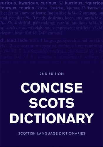 Scottish Language Dictionaries Concise Scots Dictionary Second Edition 0002 Edition; 