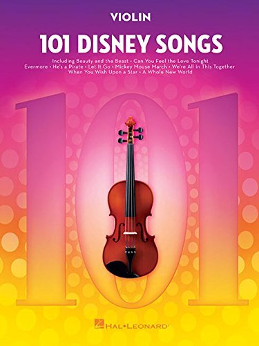 Hal Leonard Corp 101 Disney Songs For Violin 