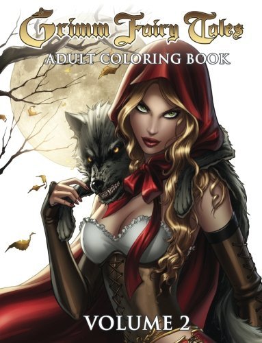 Zenescope Grimm Fairy Tales Adult Coloring Book Volume 2 