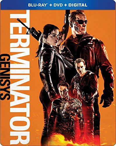 Terminator: Genisys/Schwarzenegger/Clarke/Courtney/Simmons@BLU-RAY STEELBOOK@PG13