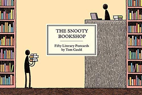 Tom Gauld The Snooty Bookshop Fifty Literary Postcards By Tom Gauld 