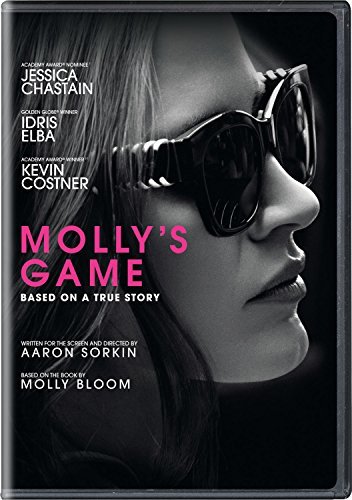 Molly's Game/Chastain/Elba/Costner@DVD@R