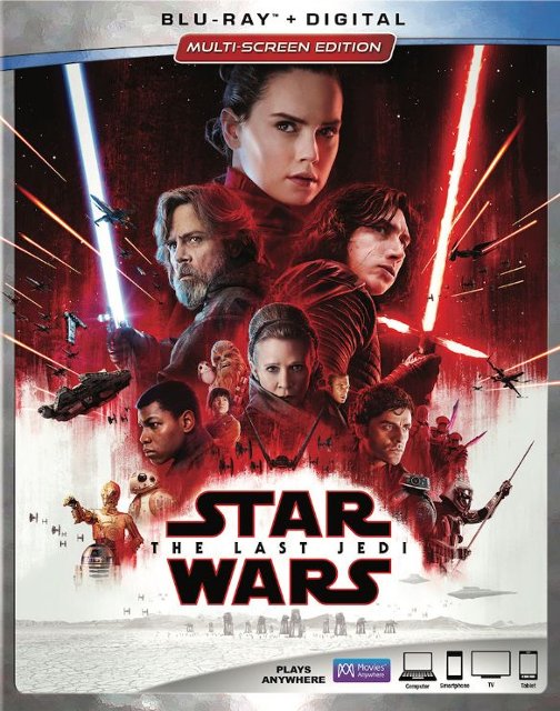 Star Wars: Last Jedi/Ridley/Driver/Boyega/Isaac@Blu-Ray/DC@PG13