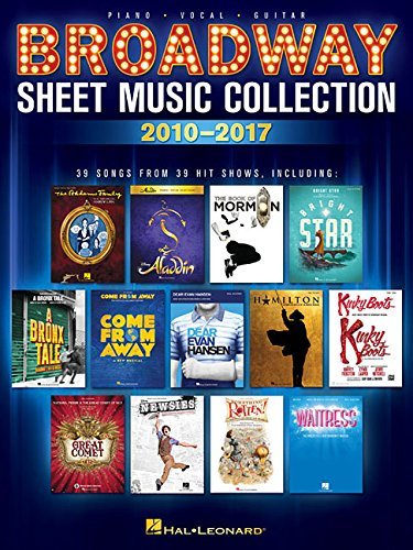 Hal Leonard Corp Broadway Sheet Music Collection 2010 2017 