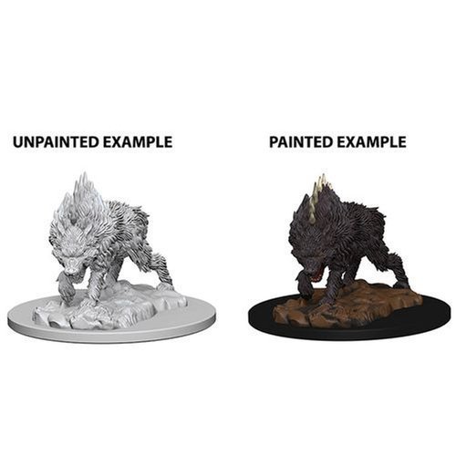 Miniature/D&D Dire Wolf