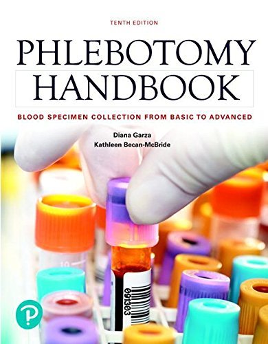 Diana Garza Phlebotomy Handbook 0010 Edition; 