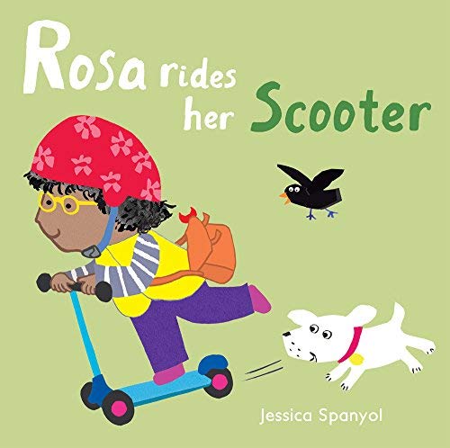 Jessica Spanyol/Rosa Rides Her Scooter