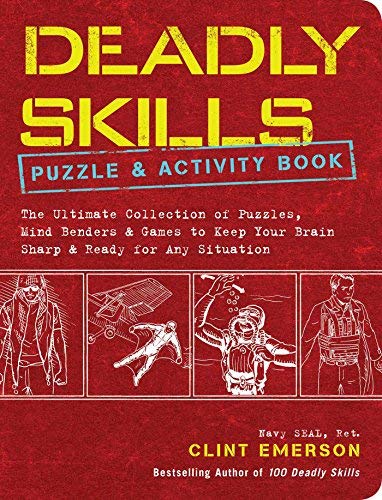 Clint Emerson/Deadly Skills Puzzle and Activity Book@ACT CSM