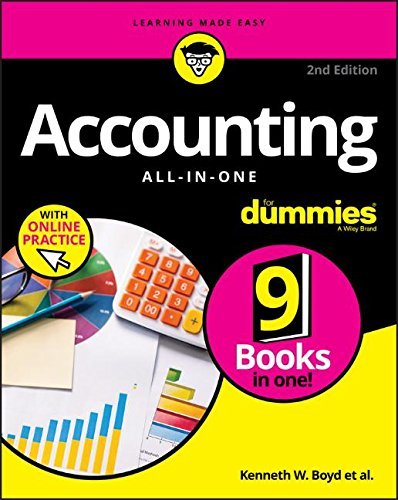 Kenneth W. Boyd Accounting All In One For Dummies With Online Prac 0002 Edition; 