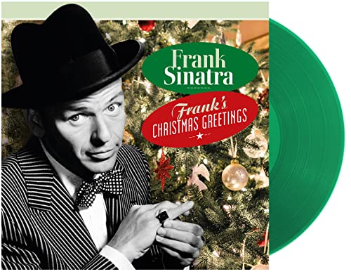 Frank Sinatra/Frank's Christmas Greetings (Transparent Green Vinyl)@2022 Edition@180g / Ltd. 1000