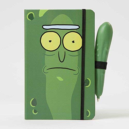 Ruled Journal/Rick and Morty - Pickle Rick@With Pen