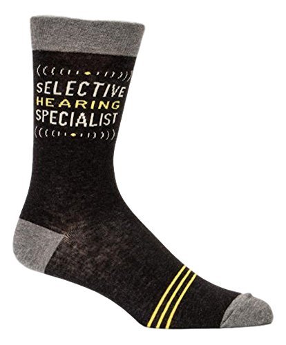 Crew Socks/Slective Hearing