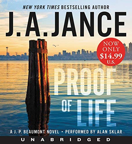 J. A. Jance Proof Of Life Low Price CD A J. P. Beaumont Novel 