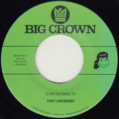 Thee Lakesiders/Si Me Faltaras Tu/Parachute